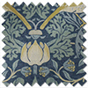 William Morris Strawberry Thief, Woad - Roman Blind